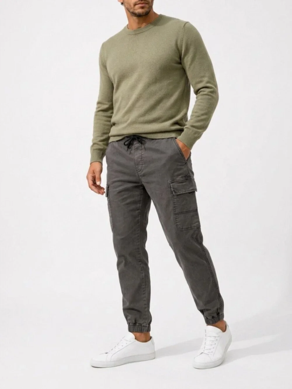 Levi’s Signature Men’s Gray Cargo Jogger Pants - Size: XL